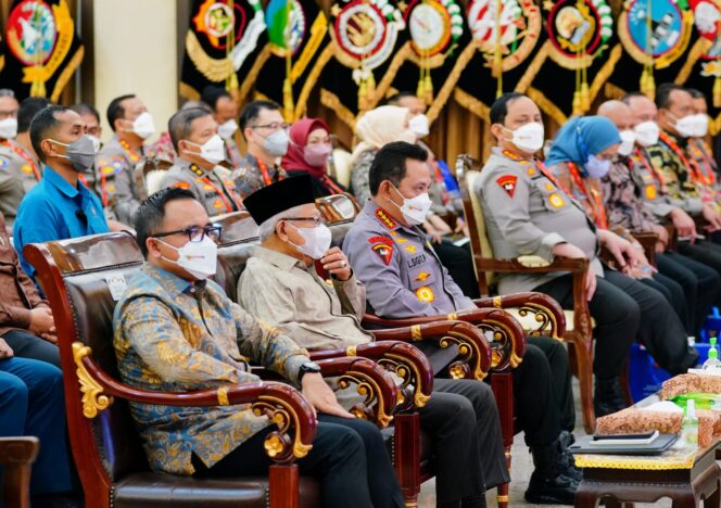 
 Kapolri Jenderal Pol Listyo Sigit Prabowo di Gedung Mabes Polri Jakarta Selatan